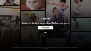 TikTok for Android TV - вход аккаунт
